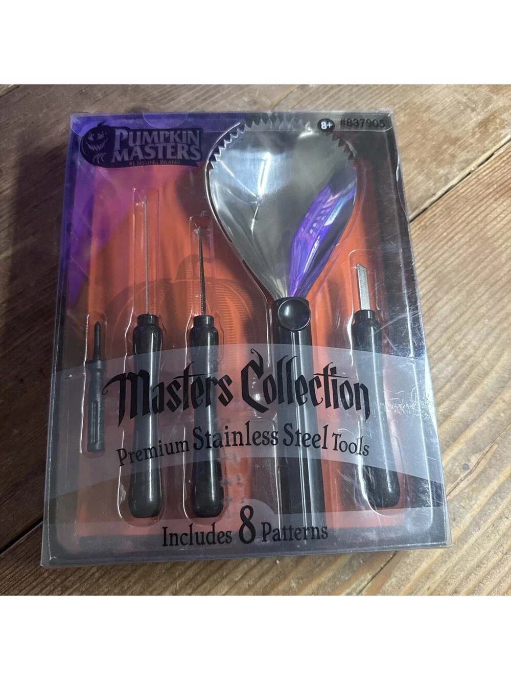 Pumpkin Masters Carving Kit With 8 Patterns